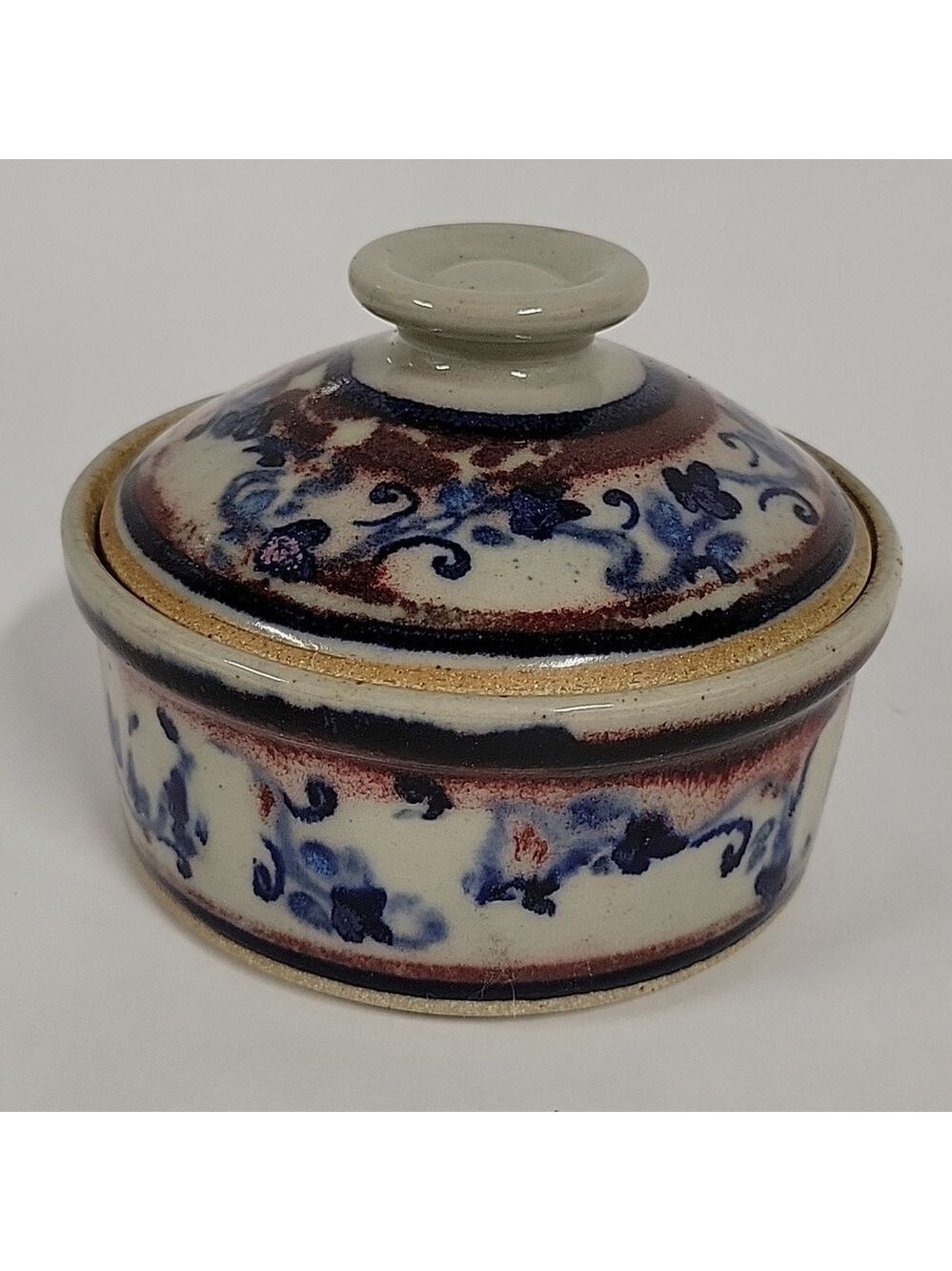 Rain Creek Pottery Trinket Bowl, Artist Signed, Pacific Northwest